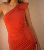 Vestido Babette en Naranja - Imagen 3