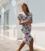 Vestido Colins Estampado