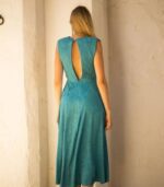 Vestido Mijet en Turquesa - Imagen 3