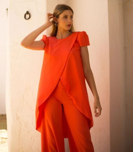 Conjunto Geraldine en Naranja