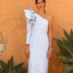 Vestido Aneta Vichy Azul
