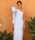 Vestido Aneta Vichy Azul