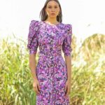 Vestido Colette en Morado