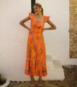 Vestido Louisse en naranja