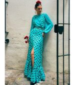Conjunto Flamenco María "Azul" - Imagen 3