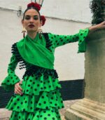 Vestido Flamenco Ana "Verde" - Imagen 2