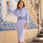 Vestido Nebula (Celeste)