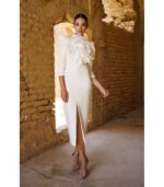 Vestido Maxiflor (Blanco) - Imagen 3