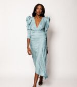 Vestido Peonía (Celeste)