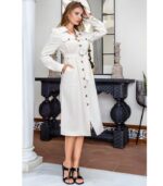 Vestido Velin de lino - Imagen 3