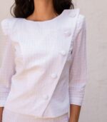 Conjunto Frida Vichy (Blanco) - Imagen 6