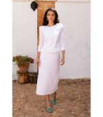 Conjunto Frida Vichy (Blanco) - Imagen 5