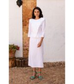 Conjunto Frida Vichy (Blanco) - Imagen 4