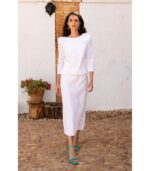 Conjunto Frida Vichy (Blanco) - Imagen 3