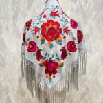 Mantoncillo Araceli (Gris perla)