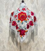 Mantoncillo Araceli (Gris perla)