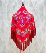 Mantoncillo Aurora (Rojo sangre)