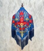 Mantoncillo Sofía (Azul petróleo)