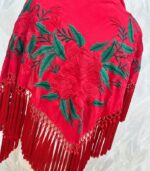 Mantoncillo Flavia (Rojo con rojo) - Imagen 2