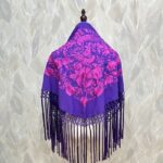Mantoncillo Pavo Real (Morado)