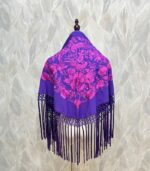Mantoncillo Pavo Real (Morado)