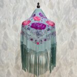 Mantoncillo Volapié (Azul jabonoso)