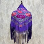 Mantoncillo Volapié (Morado)