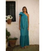 Vestido Corfu (Turquesa) - Imagen 3
