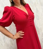 Vestido Zarvella (Rojo) - Imagen 3