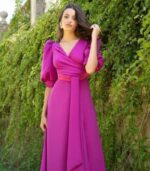 Vestido Arel (Buganvilla)