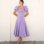 Vestido Lunares (Malva)
