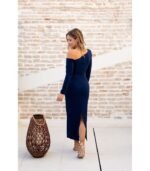 Vestido Ariel (Azul marino) - Imagen 2