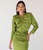 Vestido Carmen (Oliva) - Imagen 5
