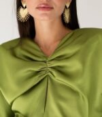 Vestido Carmen (Oliva) - Imagen 3