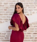 Vestido Iria (Granate) - Imagen 6