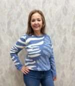 Jersey Animal Print (Azul)