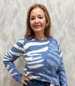 Jersey Animal Print (Azul) - Imagen 3