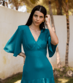 Vestido Brigitte (Turquesa) - Imagen 3