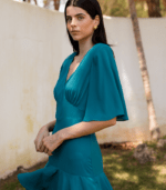 Vestido Brigitte (Turquesa) - Imagen 4