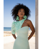 Vestido Camelia (Verde agua) - Imagen 3