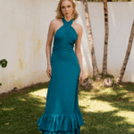 Vestido Raquel (Turquesa)