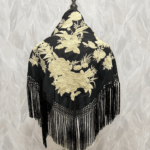 Mantoncillo Anastasia (Negro y beige)