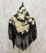 Mantoncillo Anastasia (Negro y beige)