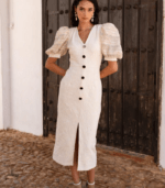 Vestido Sabina (Beige) - Imagen 3