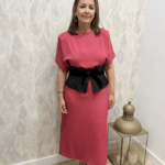 Vestido Fajín (Grosella)