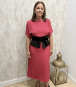 Vestido Fajín (Grosella)
