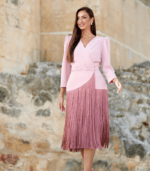 Vestido Flecos (Nude)