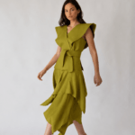 Vestido Clarissa (Verde oliva)