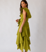 Vestido Clarissa (Verde oliva) - Imagen 4
