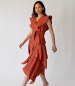 Vestido Clarissa (Teja) - Imagen 2